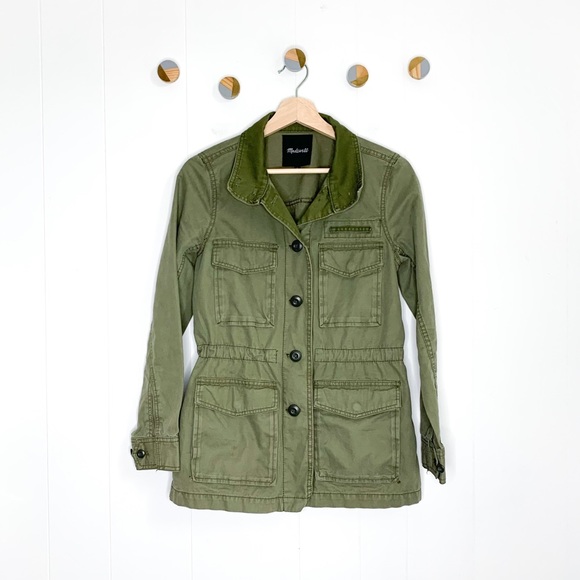 Madewell Jackets & Blazers - Madewell Catskills Jacket Canvas Green